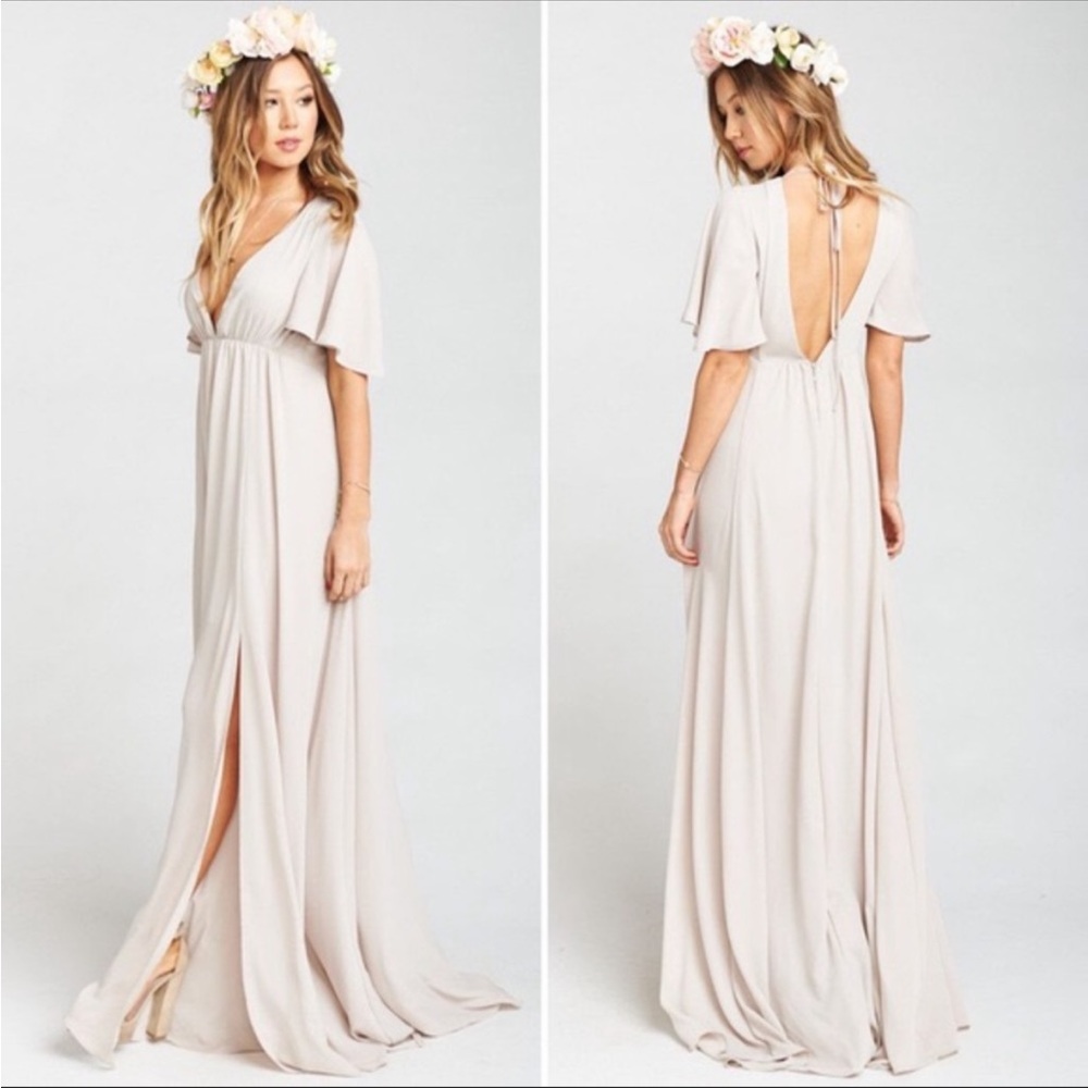 Show Me Your Mumu Faye Dress Show Me the Ring Crisp NEW